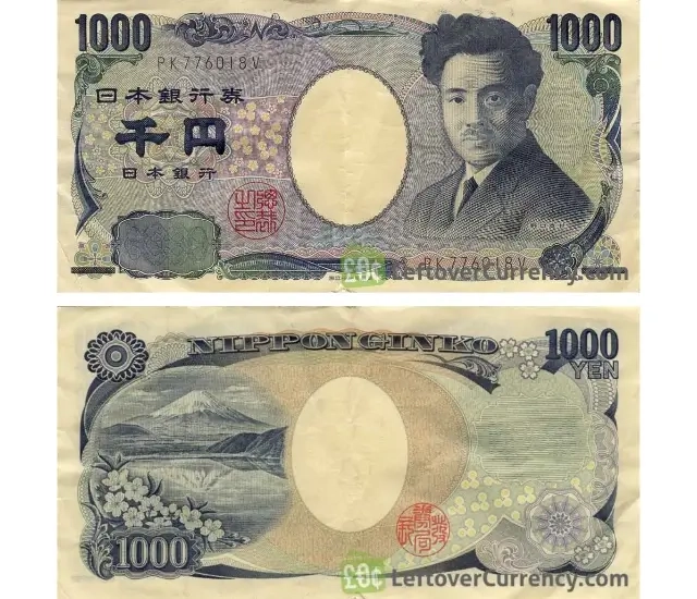 Mil Ienes Japonês JPY - Nota Antiga